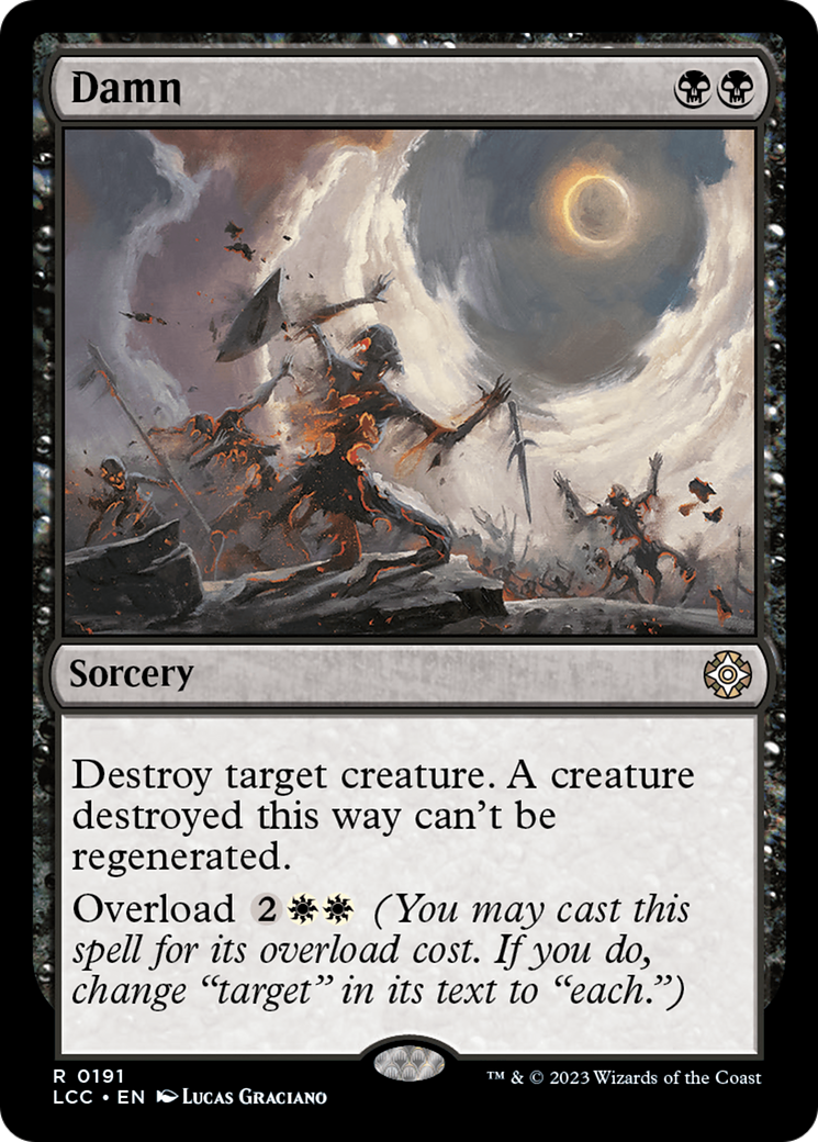 Damn [The Lost Caverns of Ixalan Commander] | Local Legends