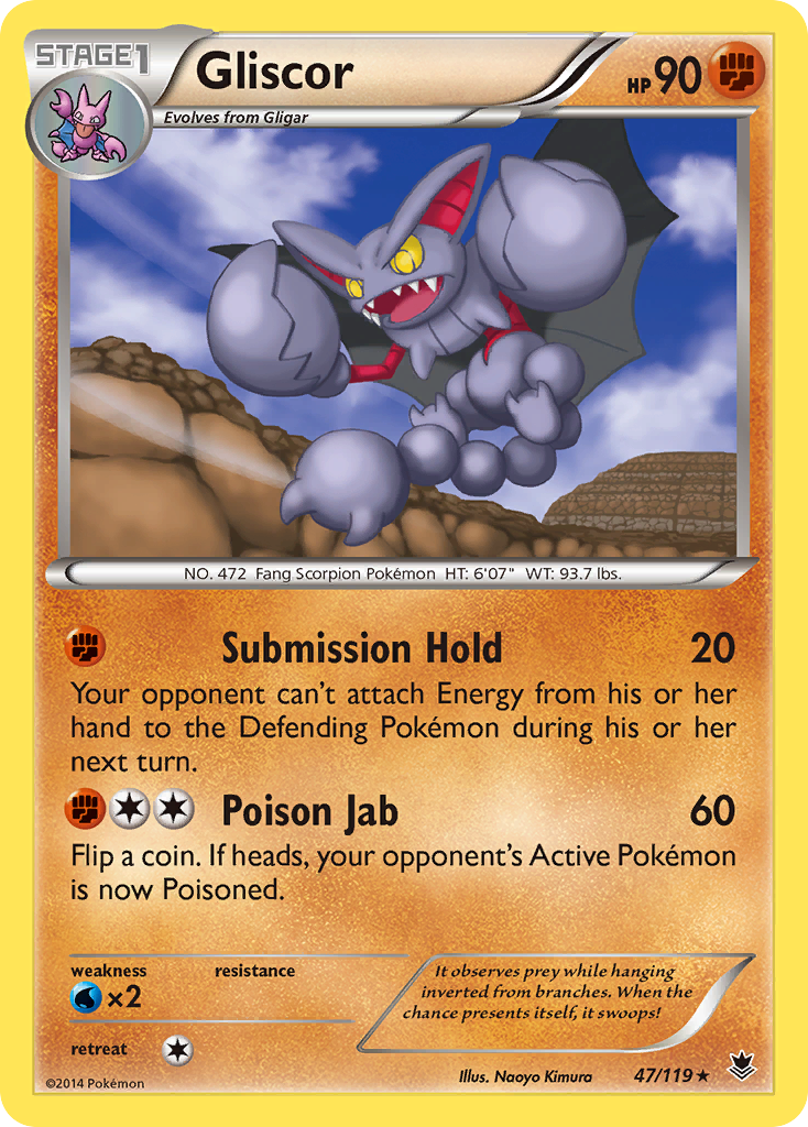Gliscor (47/119) [XY: Phantom Forces] | Local Legends