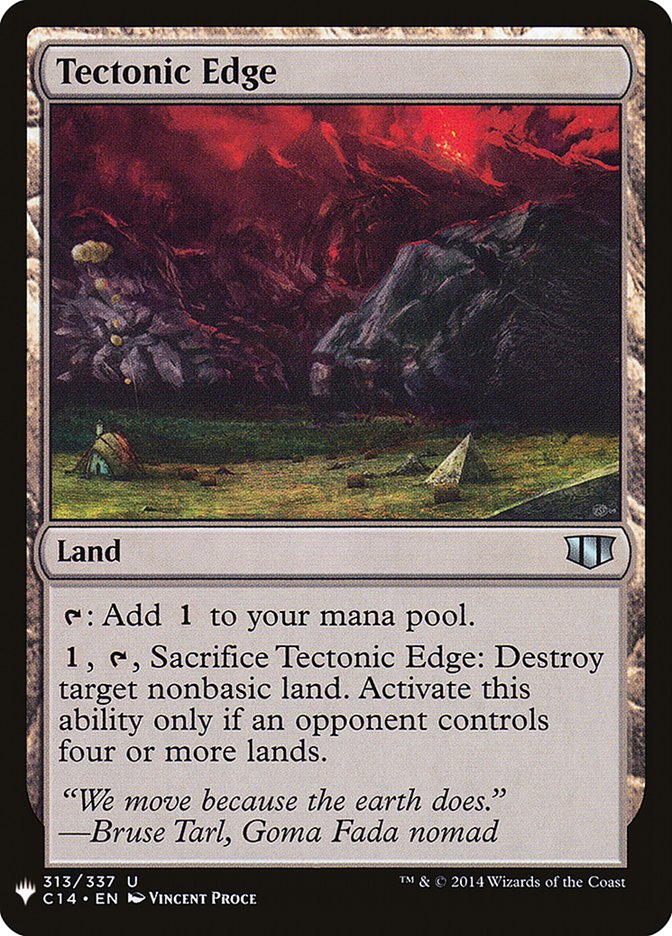 Tectonic Edge [Mystery Booster] | Local Legends