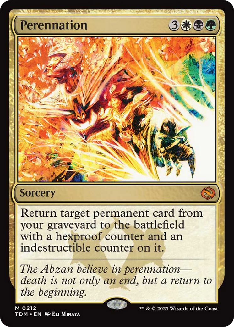 Perennation [Tarkir: Dragonstorm] | Local Legends