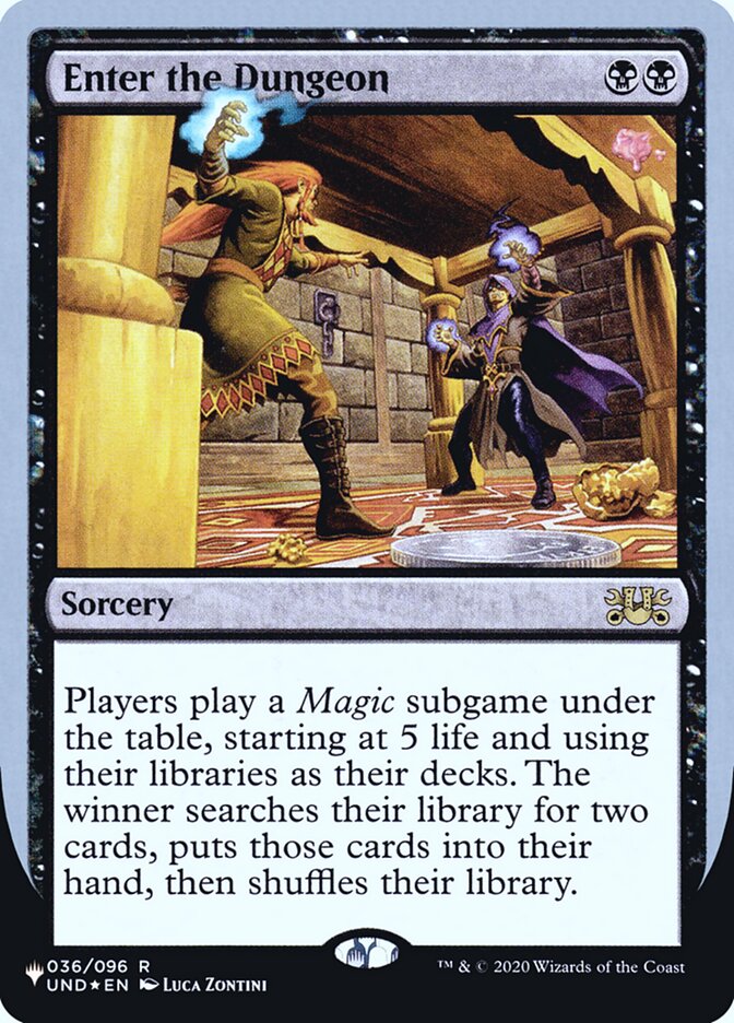 Enter the Dungeon (Unfinity Foil Edition) [The List] | Local Legends
