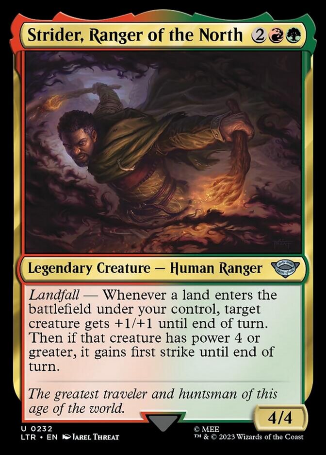 Strider, Ranger of the North [The Lord of the Rings: Tales of Middle-Earth] | Local Legends