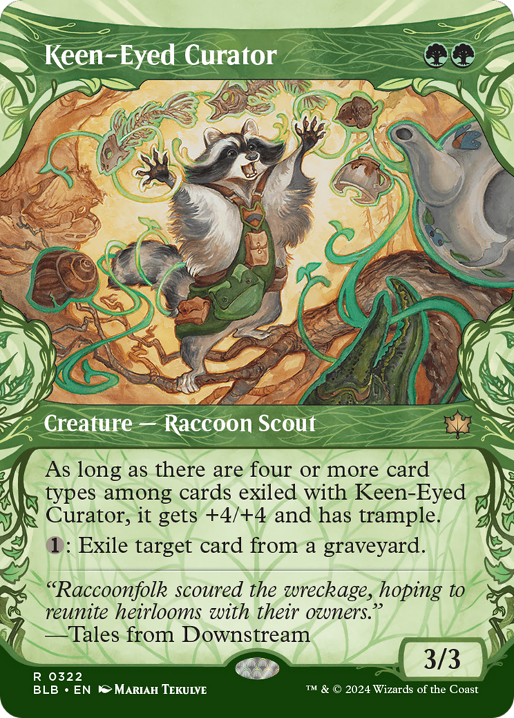Keen-Eyed Curator (Showcase) [Bloomburrow] | Local Legends