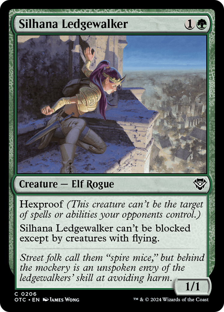 Silhana Ledgewalker [Outlaws of Thunder Junction Commander] | Local Legends