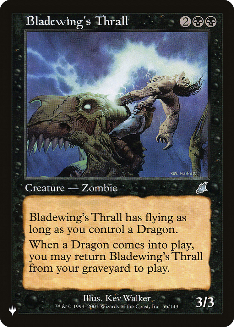 Bladewing's Thrall [The List] | Local Legends