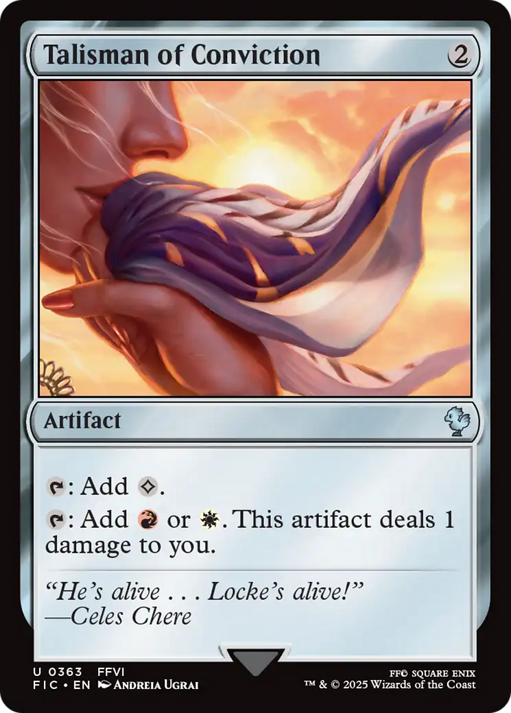 Talisman of Conviction [FINAL FANTASY Commander] | Local Legends