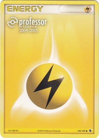 Lightning Energy (109/109) (2004 2005) [Professor Program Promos] | Golgari Games