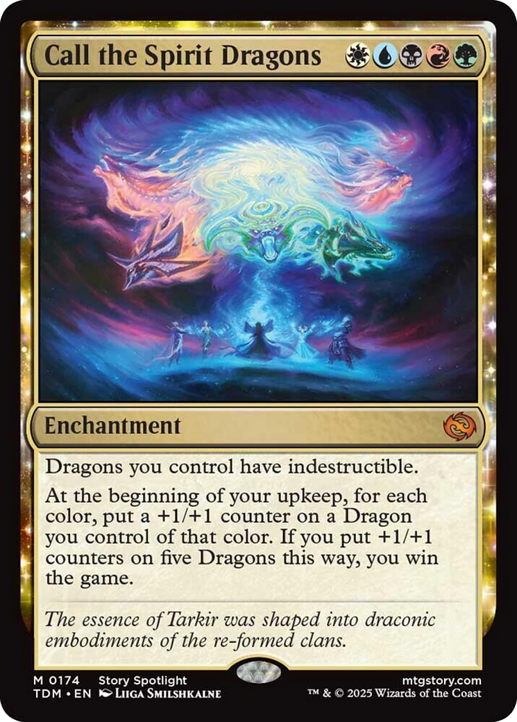 Call the Spirit Dragons [Tarkir: Dragonstorm] | Local Legends