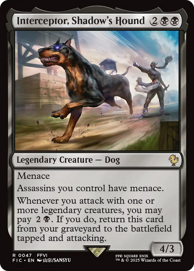 Interceptor, Shadow's Hound [FINAL FANTASY Commander] | Local Legends