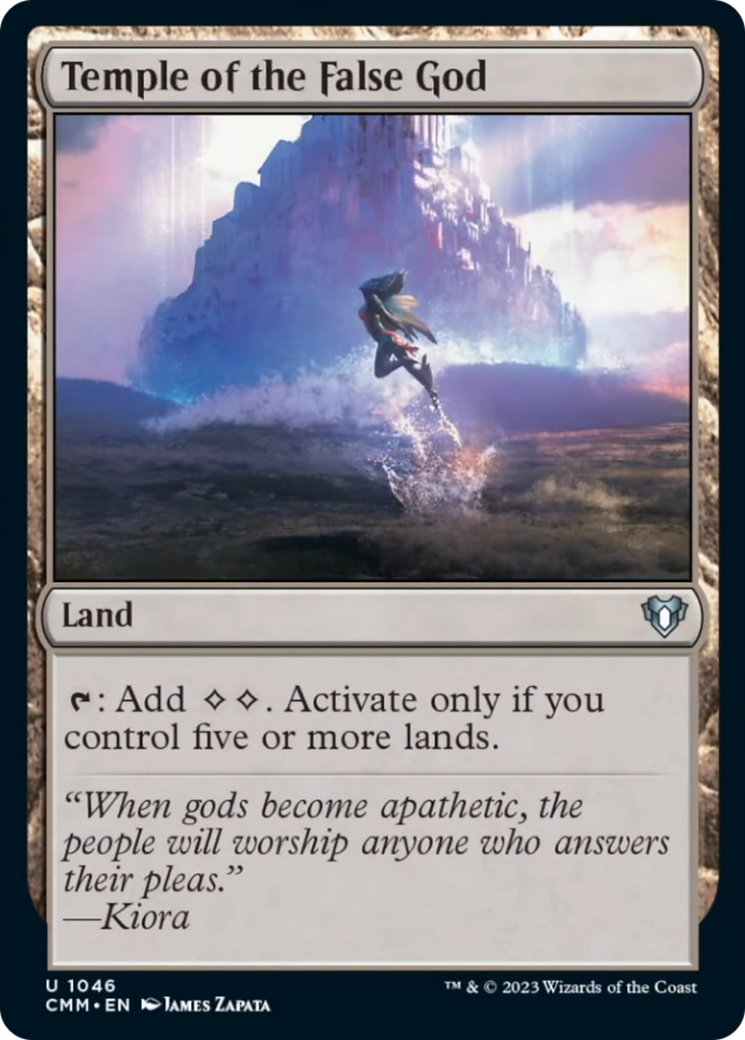 Temple of the False God [Commander Masters] | Local Legends