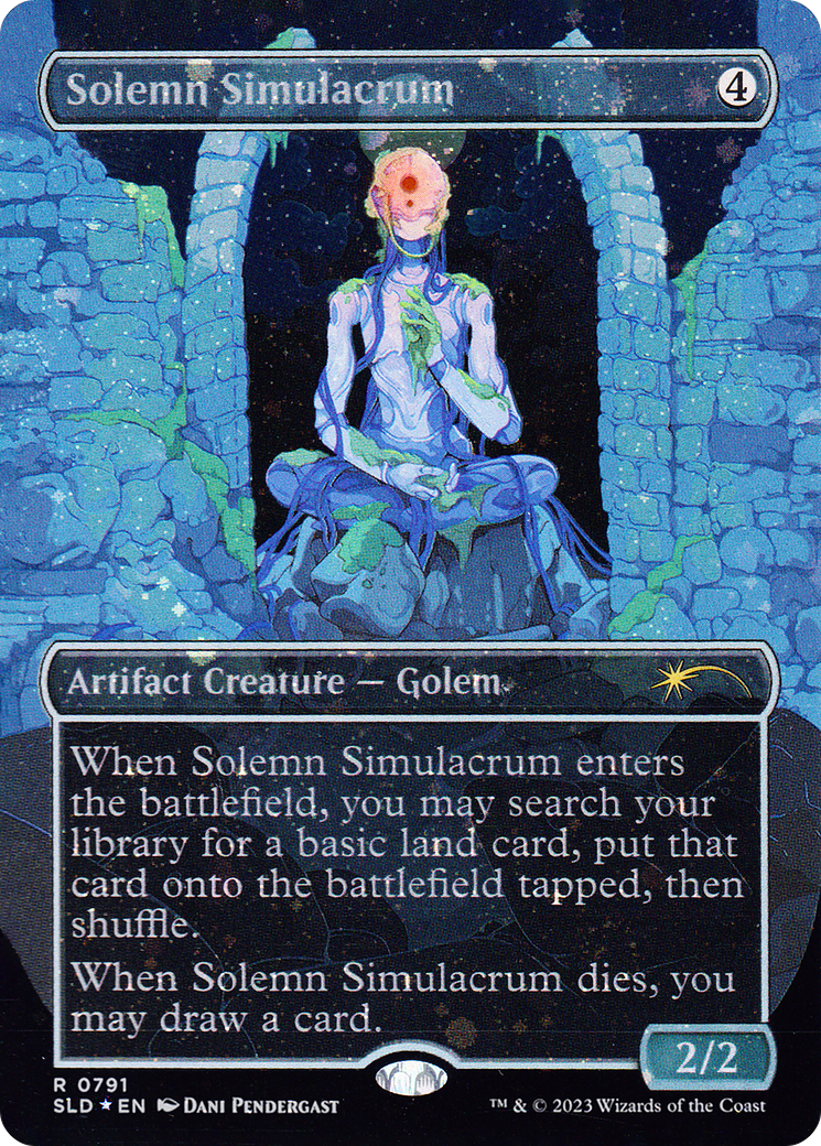 Solemn Simulacrum (1725) (Rainbow Foil) [Secret Lair Drop Series] | Local Legends