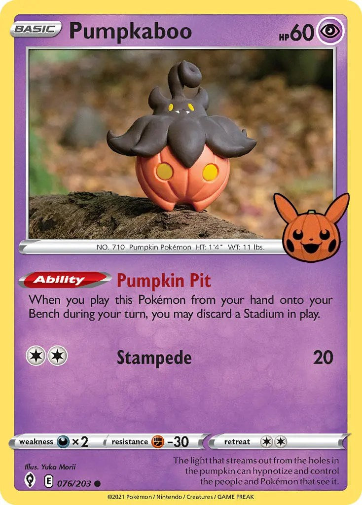 Pumpkaboo (076/203) [Trick or Trade] | Golgari Games