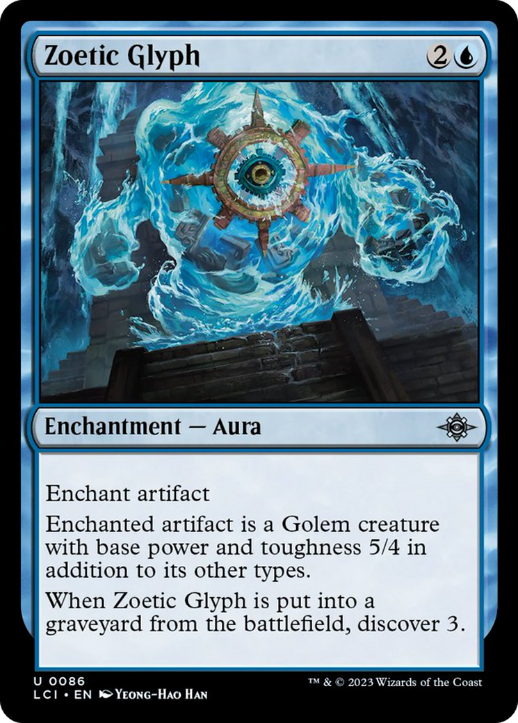 Zoetic Glyph [The Lost Caverns of Ixalan] | Golgari Games