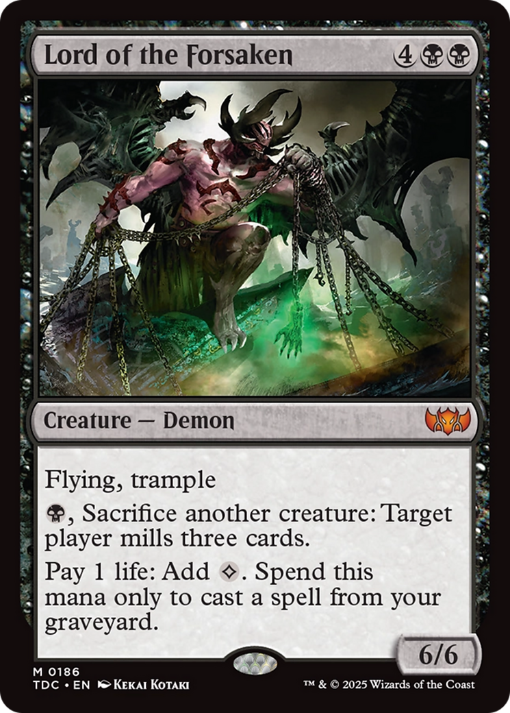 Lord of the Forsaken [Tarkir: Dragonstorm Commander] | Local Legends