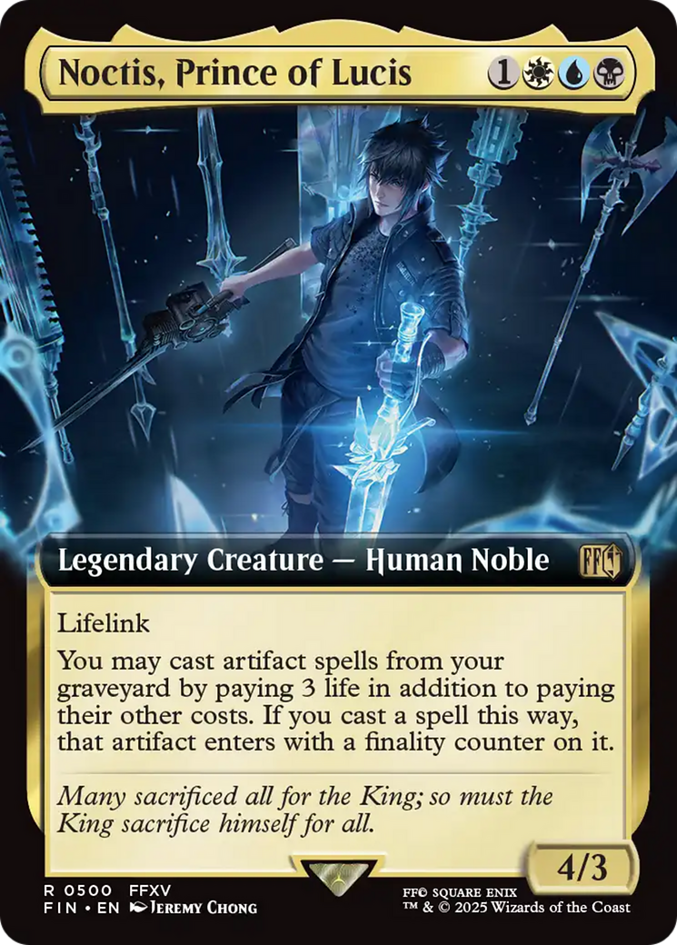 Noctis, Prince of Lucis (Extended Art) [FINAL FANTASY] | Local Legends