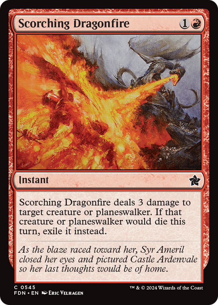 Scorching Dragonfire [Foundations] | Local Legends