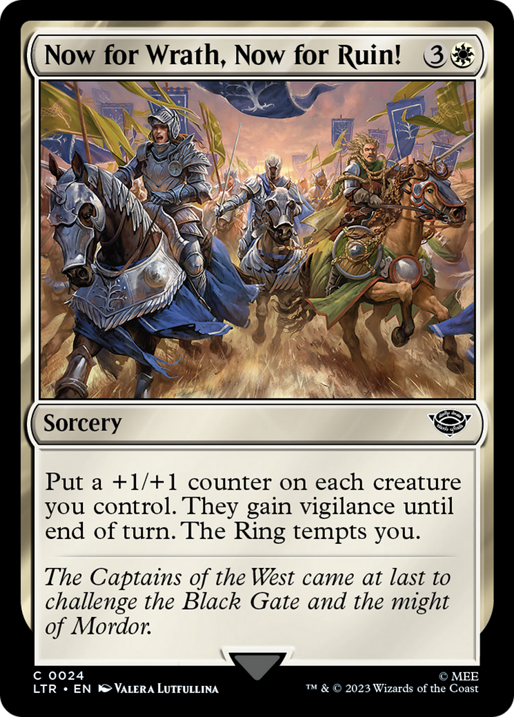 Now for Wrath, Now for Ruin! [The Lord of the Rings: Tales of Middle-Earth] | Local Legends