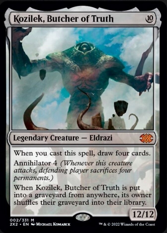 Kozilek, Butcher of Truth [Double Masters 2022] | Local Legends