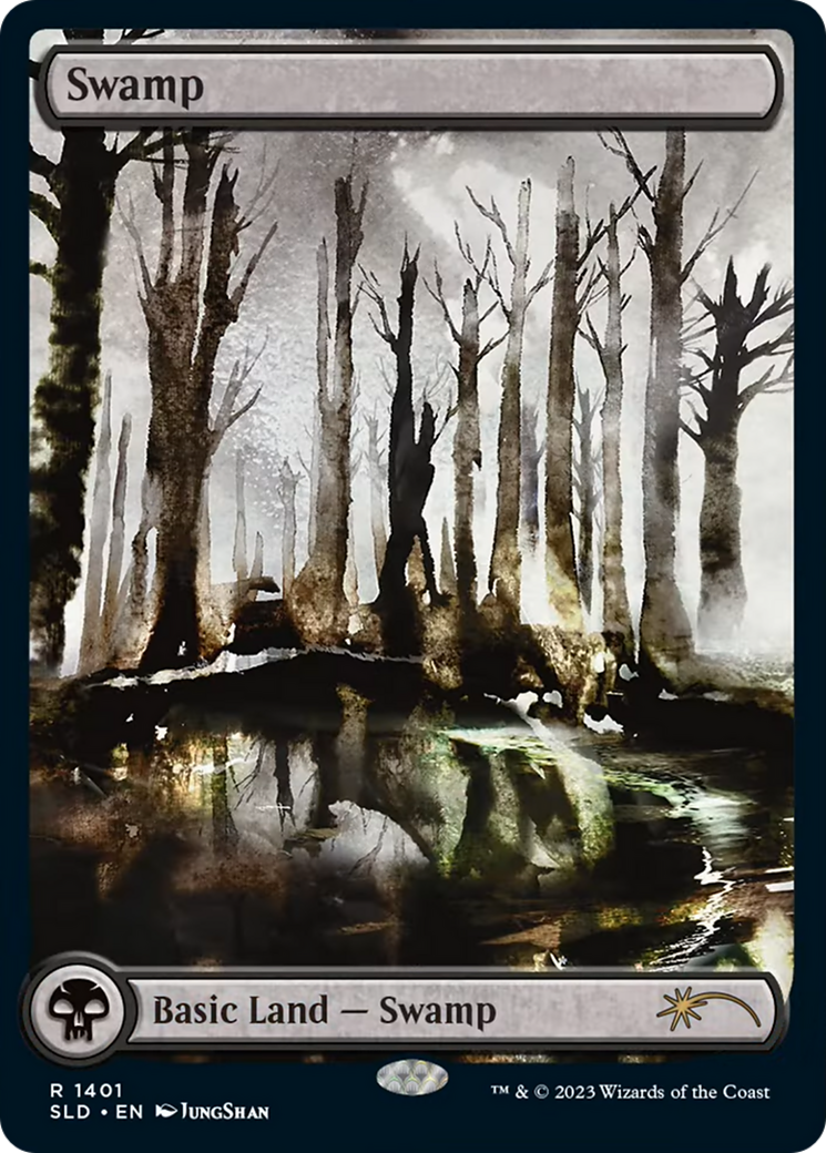 Swamp (1401) [Secret Lair Drop Series] | Golgari Games