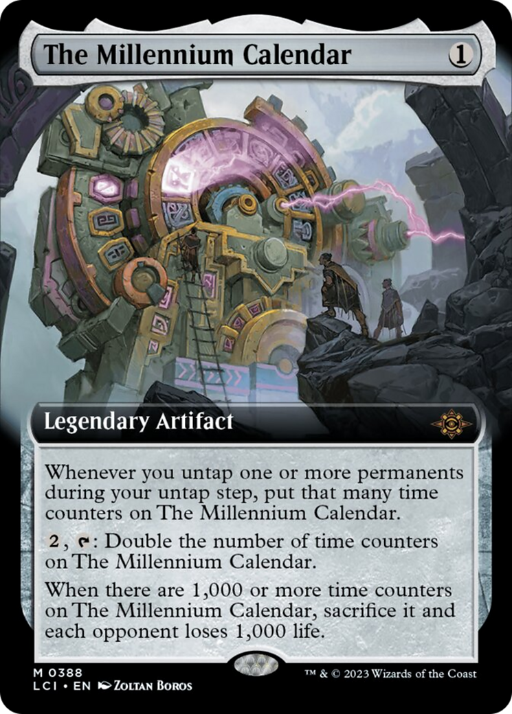 The Millennium Calendar (Extended Art) [The Lost Caverns of Ixalan] | Golgari Games