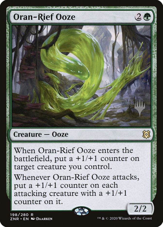 Oran-Rief Ooze (Promo Pack) [Zendikar Rising Promos] | Local Legends