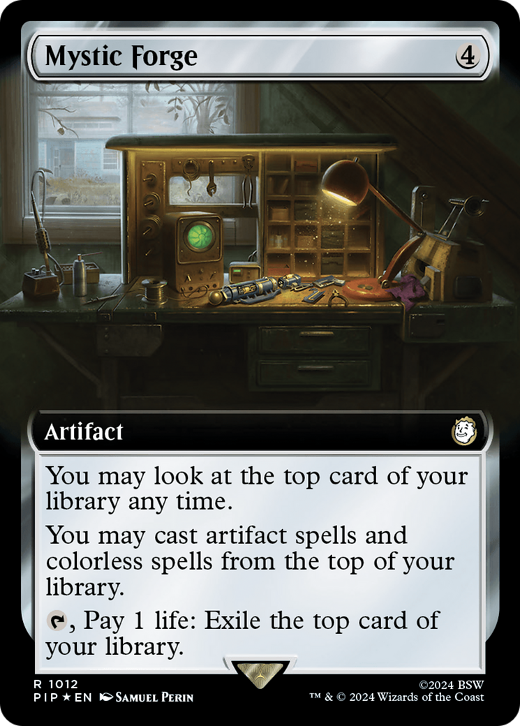 Mystic Forge (Extended Art) (Surge Foil) [Fallout] | Local Legends