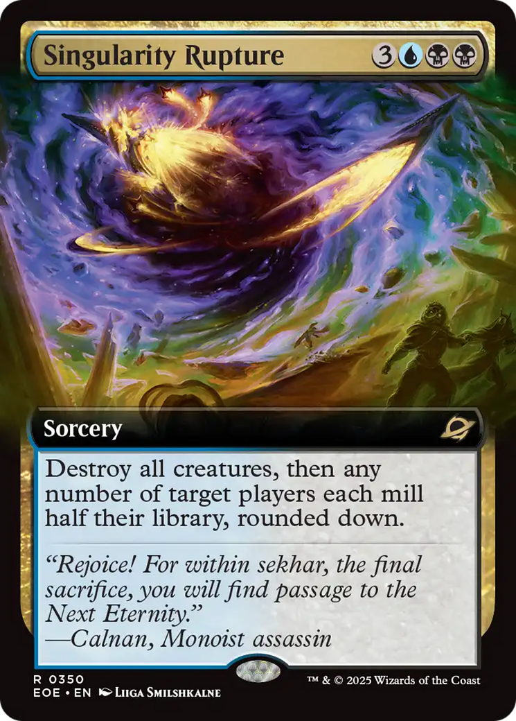 Singularity Rupture (Extended Art) [Edge of Eternities] | Local Legends
