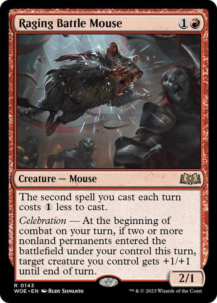 Raging Battle Mouse [Wilds of Eldraine] | Local Legends