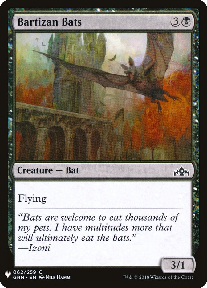 Bartizan Bats [Mystery Booster] | Local Legends