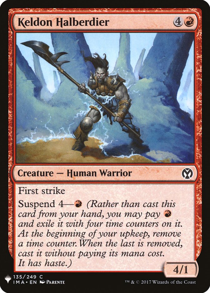 Keldon Halberdier [Mystery Booster] | Local Legends