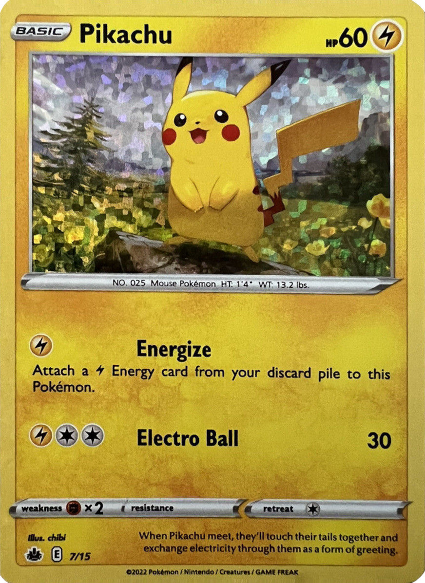 Pikachu (7/15) [McDonald's Promos: Match Battle] | Local Legends
