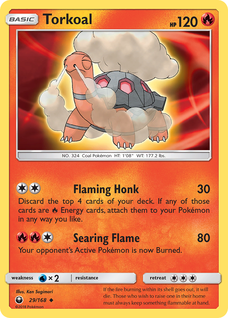 Torkoal (29/168) [Sun & Moon: Celestial Storm] | Local Legends