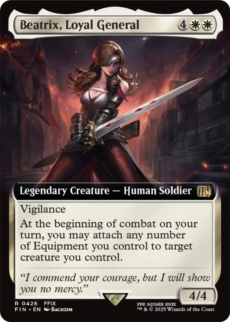 Beatrix, Loyal General (Extended Art) [FINAL FANTASY] | Local Legends