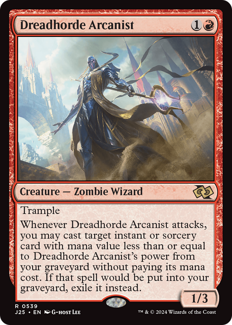 Dreadhorde Arcanist [Foundations Jumpstart] | Golgari Games