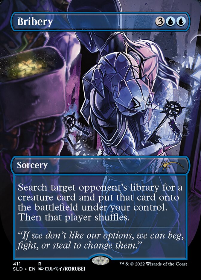 Bribery (Borderless) [Secret Lair Drop Series] | Local Legends