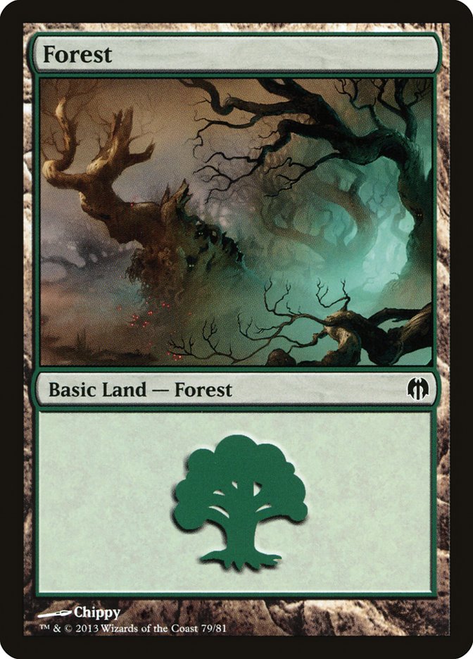 Forest (79) [Duel Decks: Heroes vs. Monsters] | Local Legends