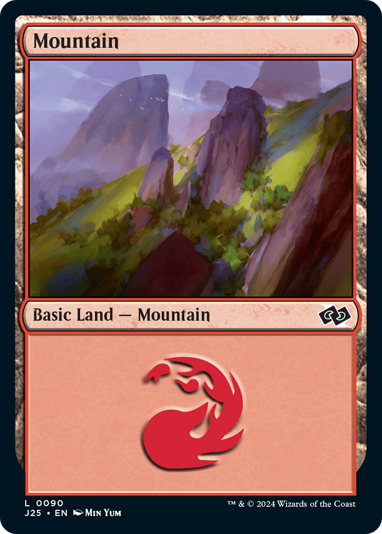 Mountain (90) [Foundations Jumpstart] | Local Legends