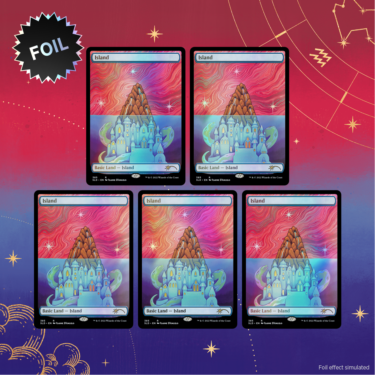 Secret Lair: Drop Series - The Astrology Lands (Aquarius - Foil Edition) | Local Legends