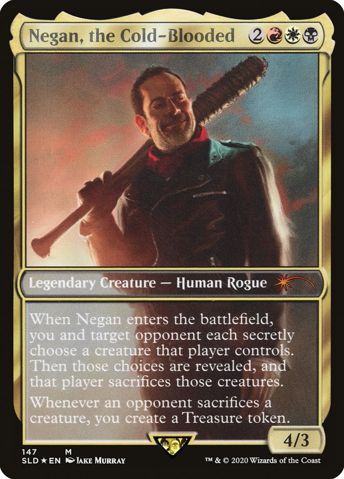 Negan, the Cold-Blooded [Secret Lair Drop Series] | Golgari Games