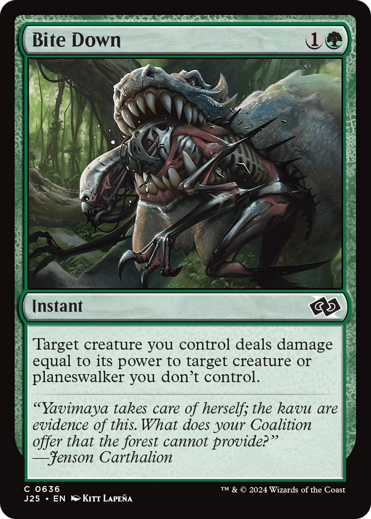 Bite Down [Foundations Jumpstart] | Local Legends