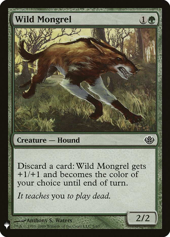 Wild Mongrel [Mystery Booster] | Local Legends
