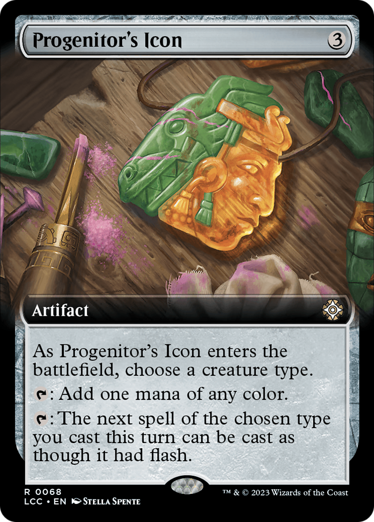 Progenitor's Icon (Extended Art) [The Lost Caverns of Ixalan Commander] | Local Legends