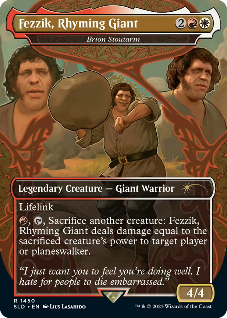 Fezzik, Rhyming Giant - Brion Stoutarm [Secret Lair Drop Series] | Local Legends