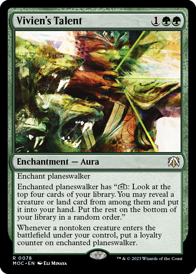 Vivien's Talent [March of the Machine Commander] | Local Legends