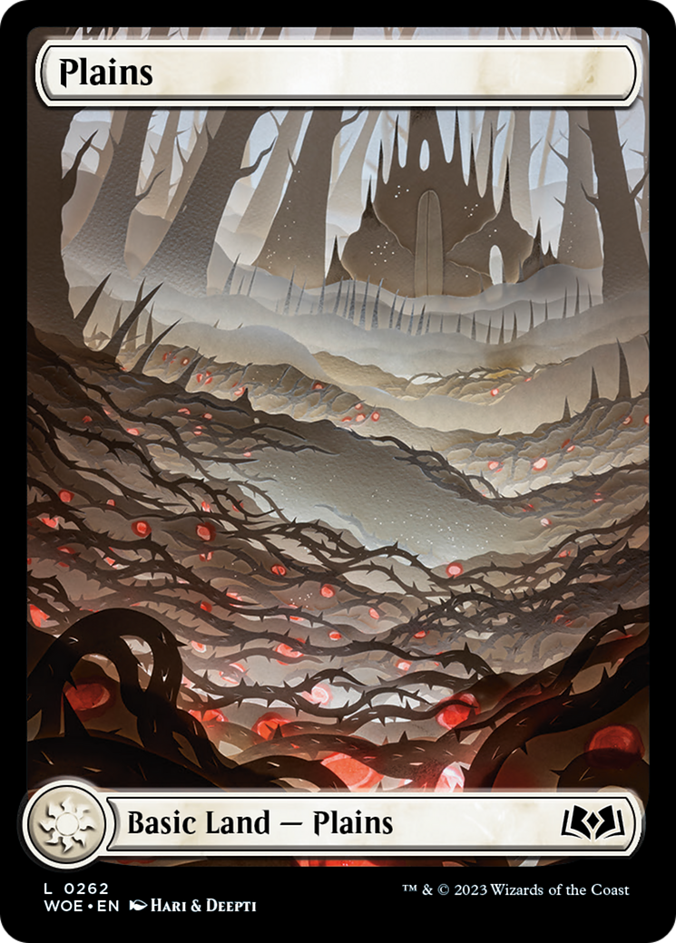 Plains (262) (Full-Art) [Wilds of Eldraine] | Local Legends