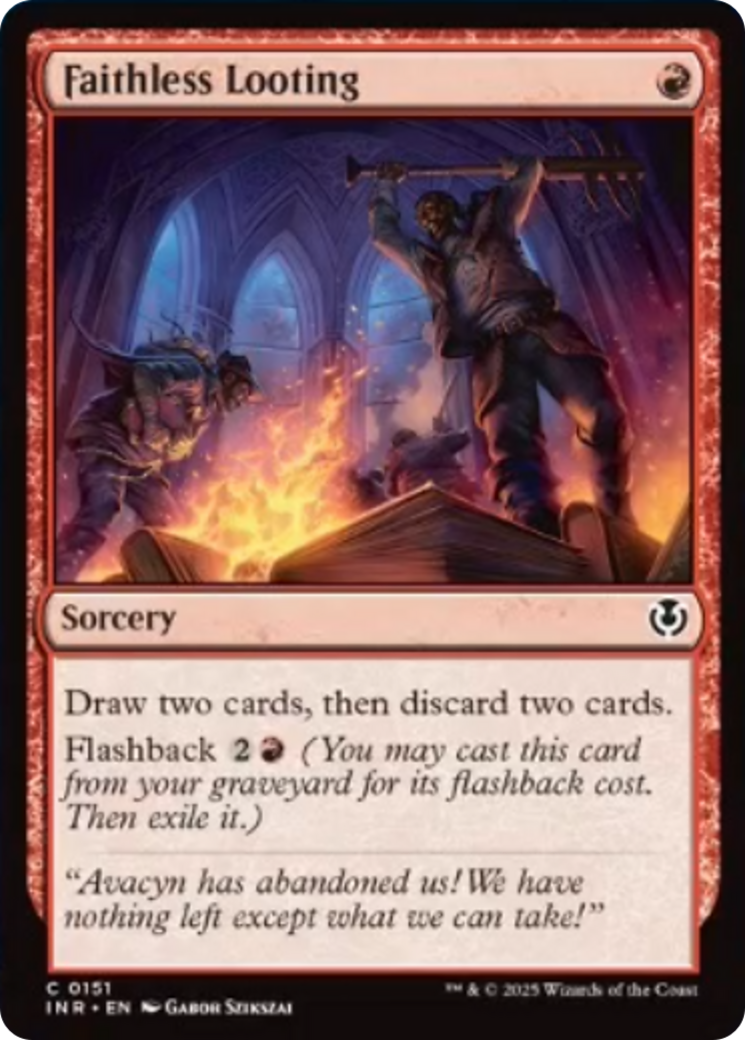 Faithless Looting [Innistrad Remastered] | Local Legends
