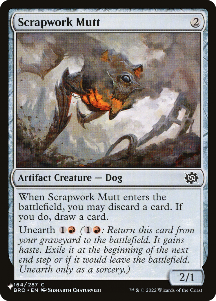 Scrapwork Mutt [The List] | Local Legends