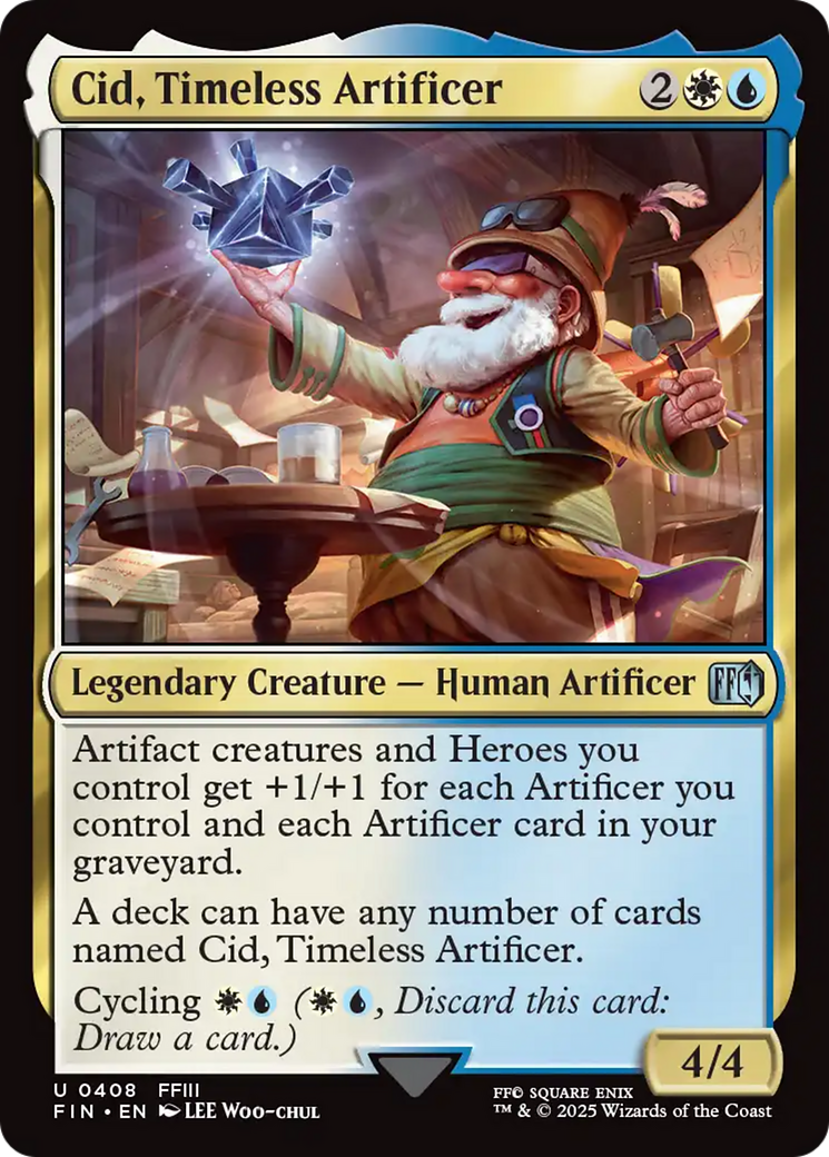 Cid, Timeless Artificer (0408) [FINAL FANTASY] | Local Legends