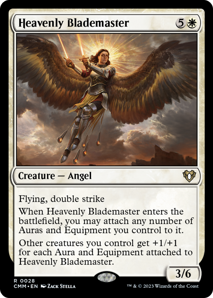 Heavenly Blademaster [Commander Masters] | Local Legends