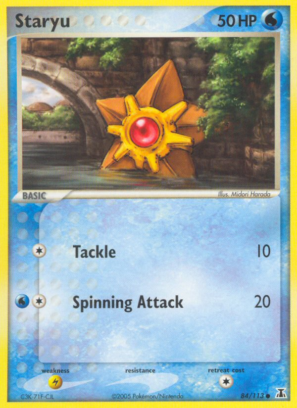 Staryu (84/113) [EX: Delta Species] | Local Legends